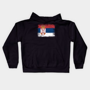 Serbia Flag Kids Hoodie